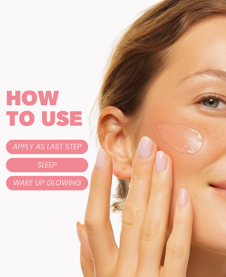 Glowonder Overnight Mask with 1% exosome and 1% CICA PDRN