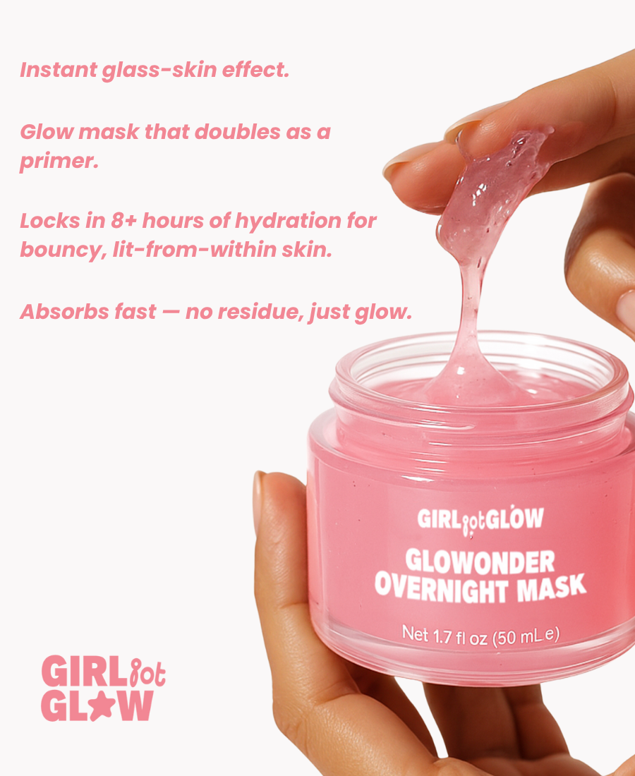 Glowonder Overnight Mask with 1% exosome and 1% CICA PDRN
